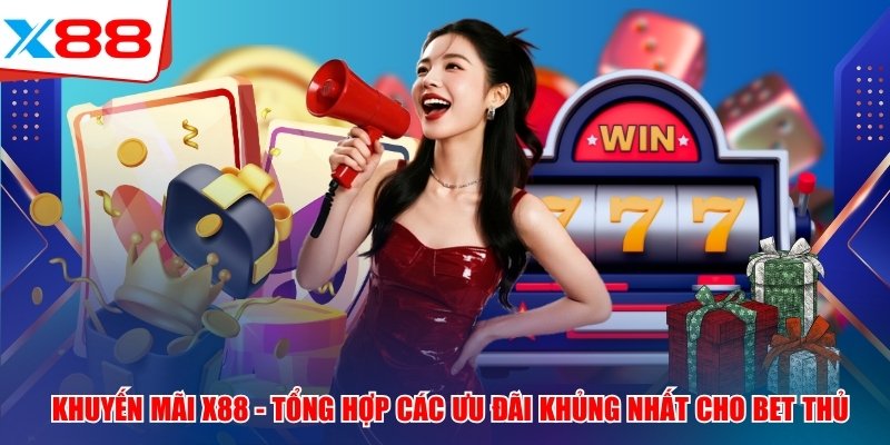 Khuyến Mãi X88 - Tổng Hợp Các Ưu Đãi Khủng Nhất Cho Bet Thủ