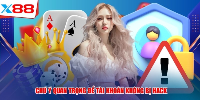 Chú ý quan trọng để tài khoản không bị hack